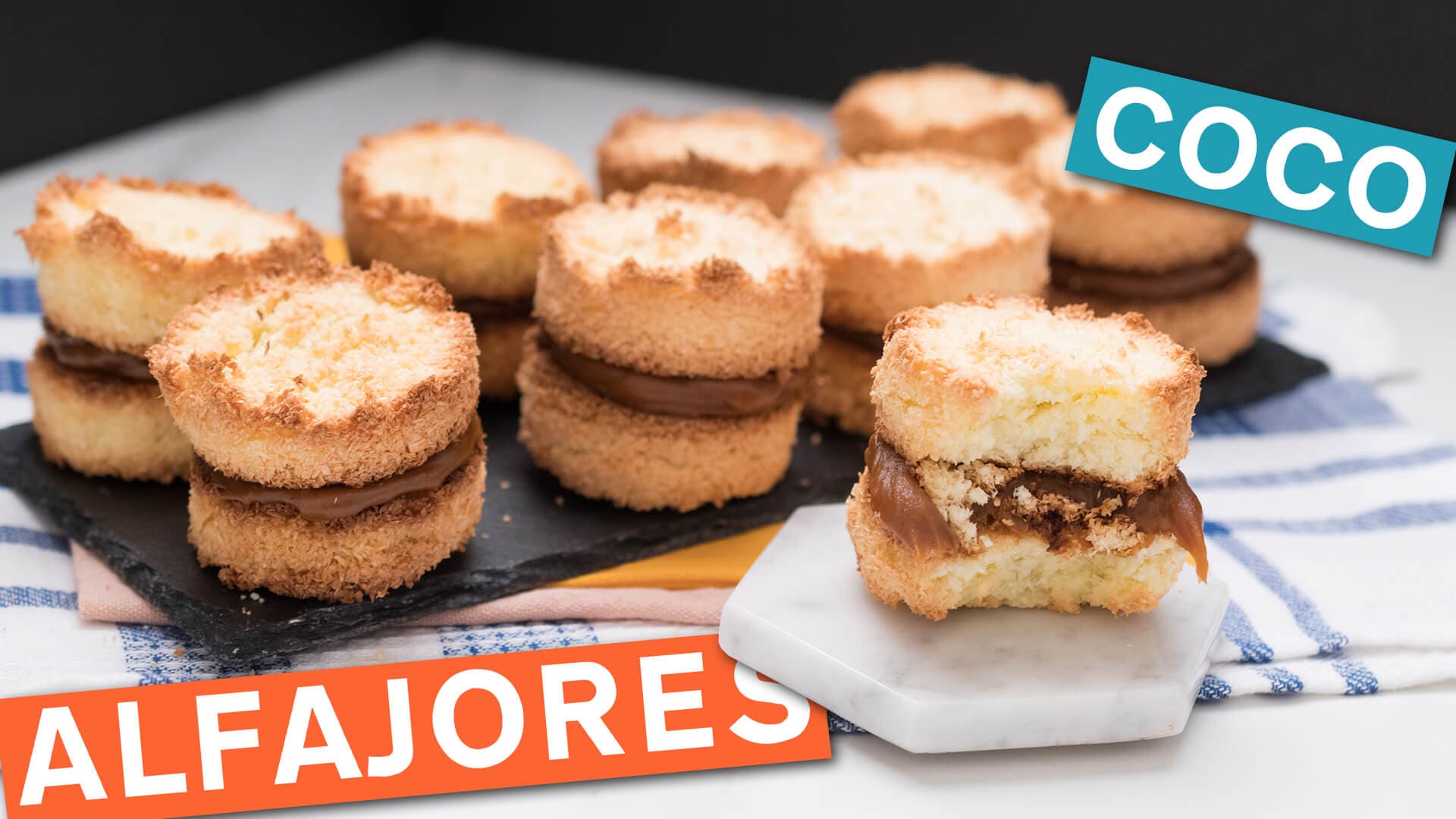 Como Preparar Alfajores de Coco