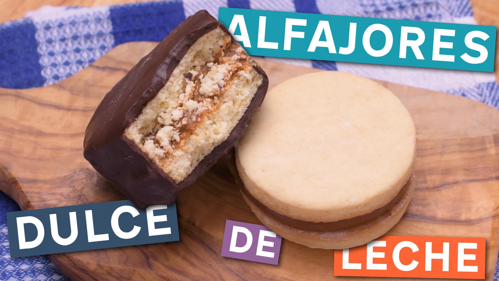 Como hacer alfajores de dulce de leche