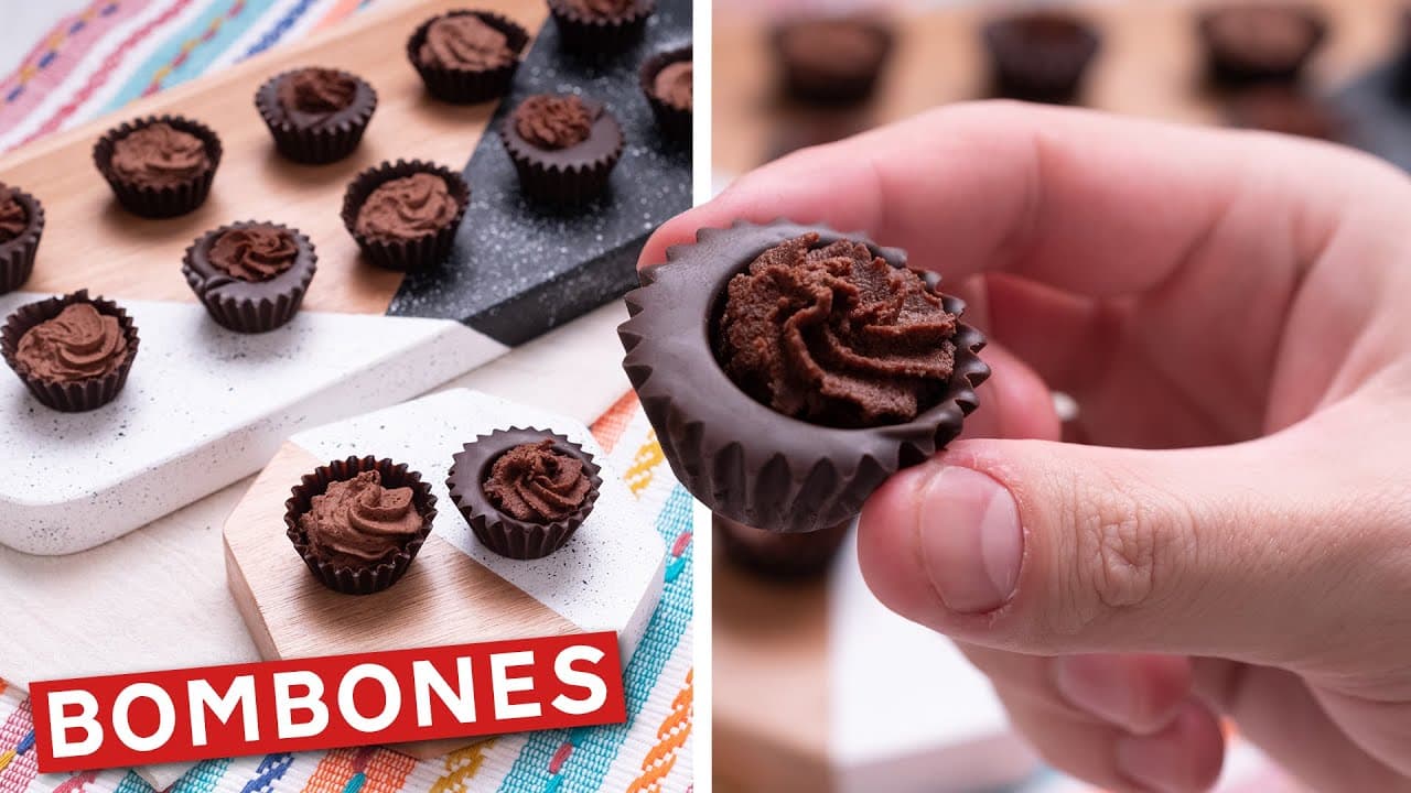 Como Hacer Bombones de Chocolate