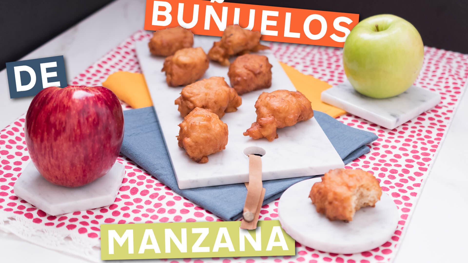 Como Preparar Buñuelos de Manzana