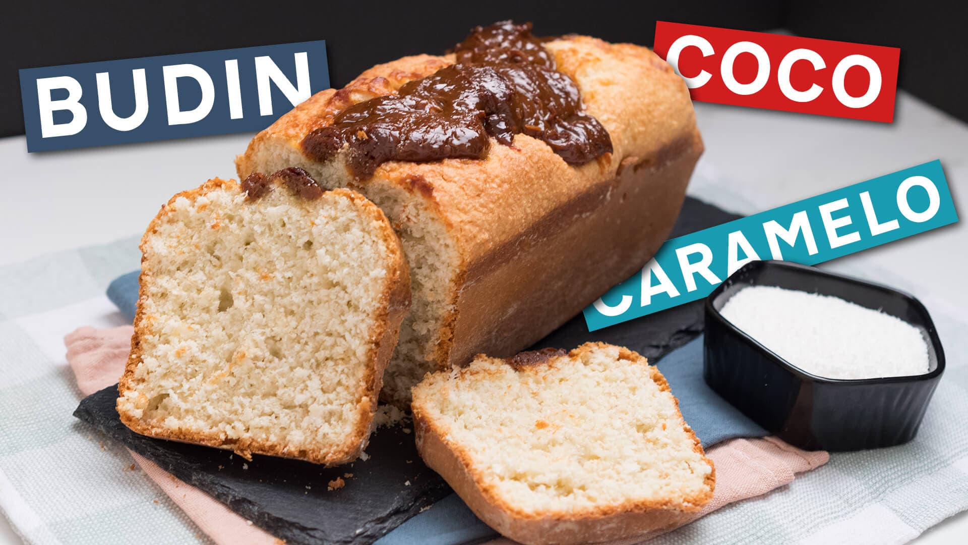 Como Preparar Budin de Coco y Caramelo