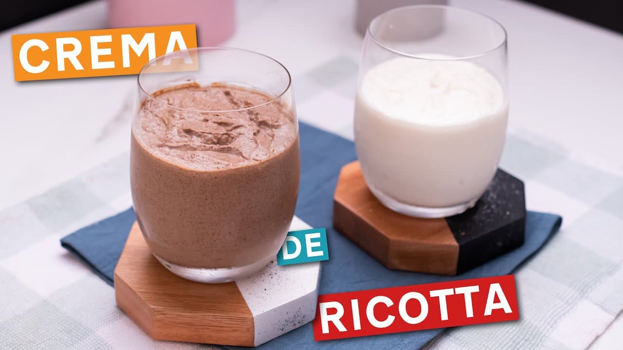 Como Hacer Crema de Ricotta