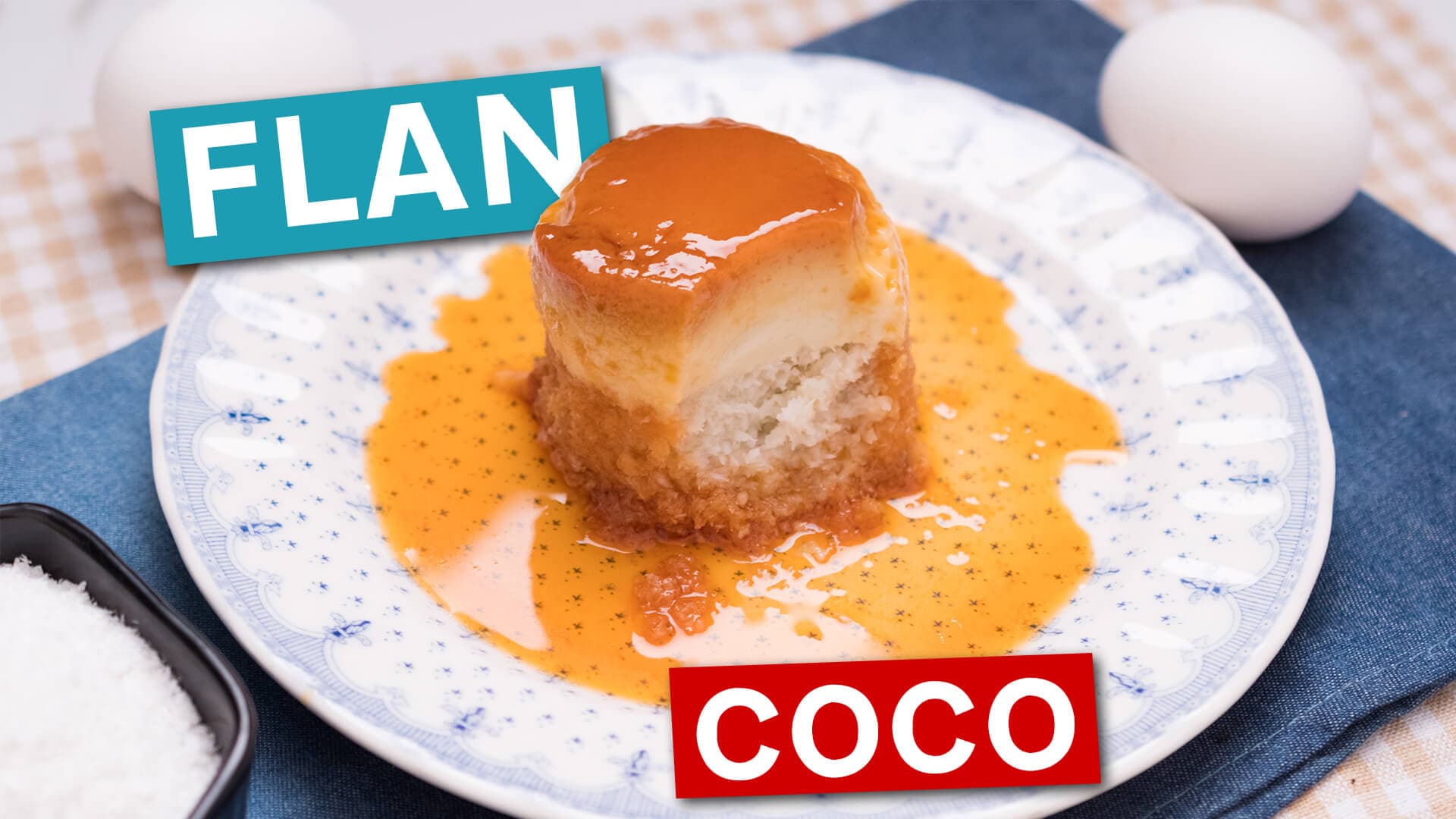 Como Hacer Flan de Coco