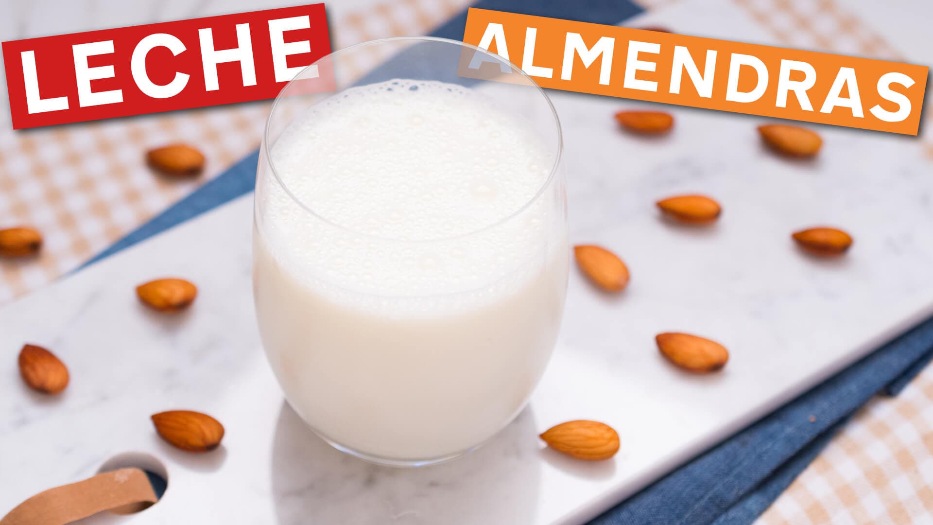 Como Preparar Leche de Almendra