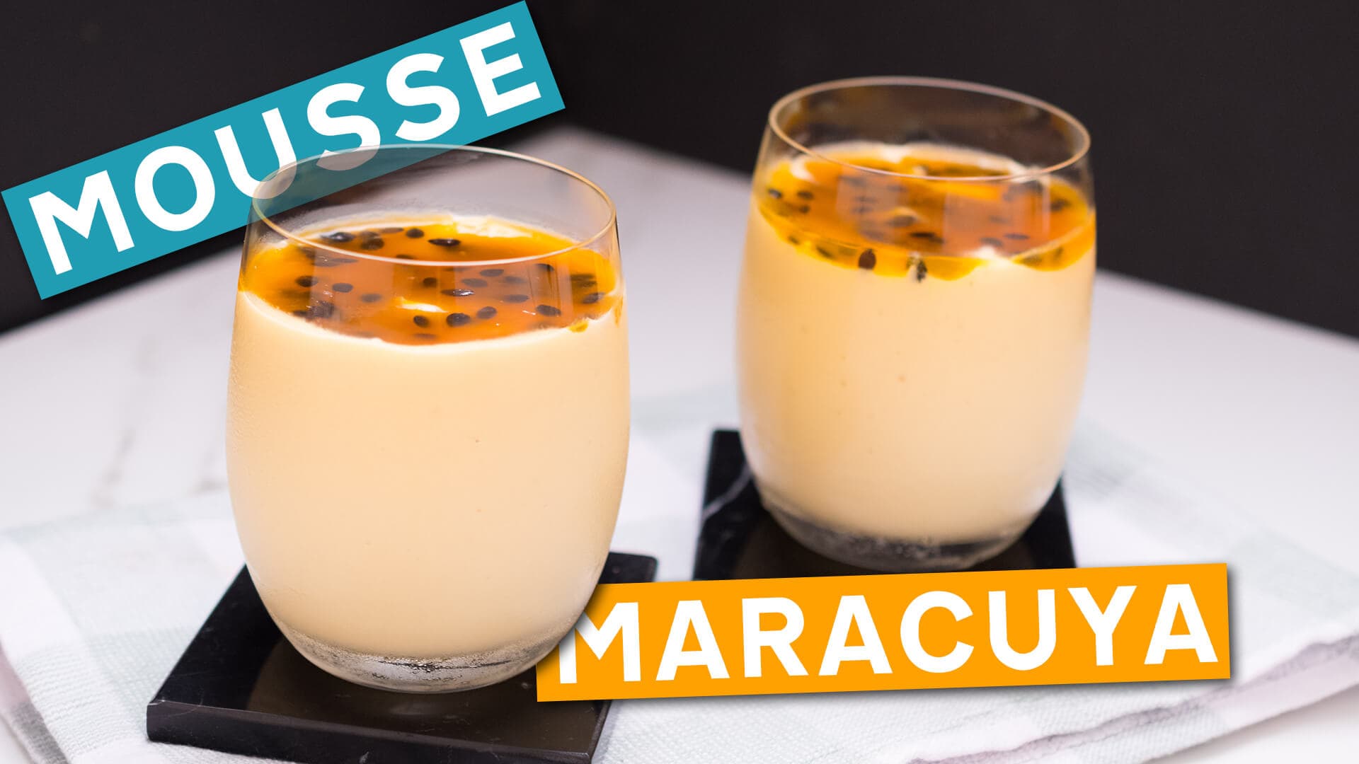 Como Hacer Mousse de Maracuya