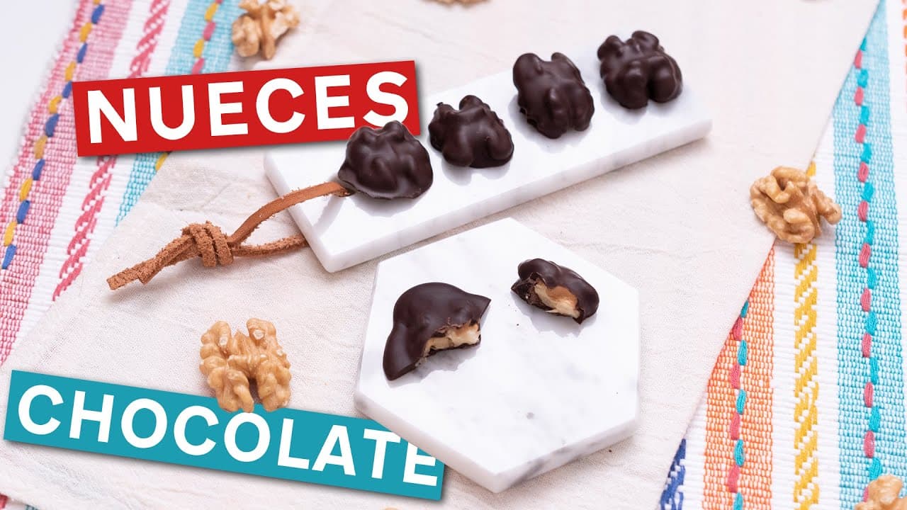 Como Hacer Nueces con Chocolate