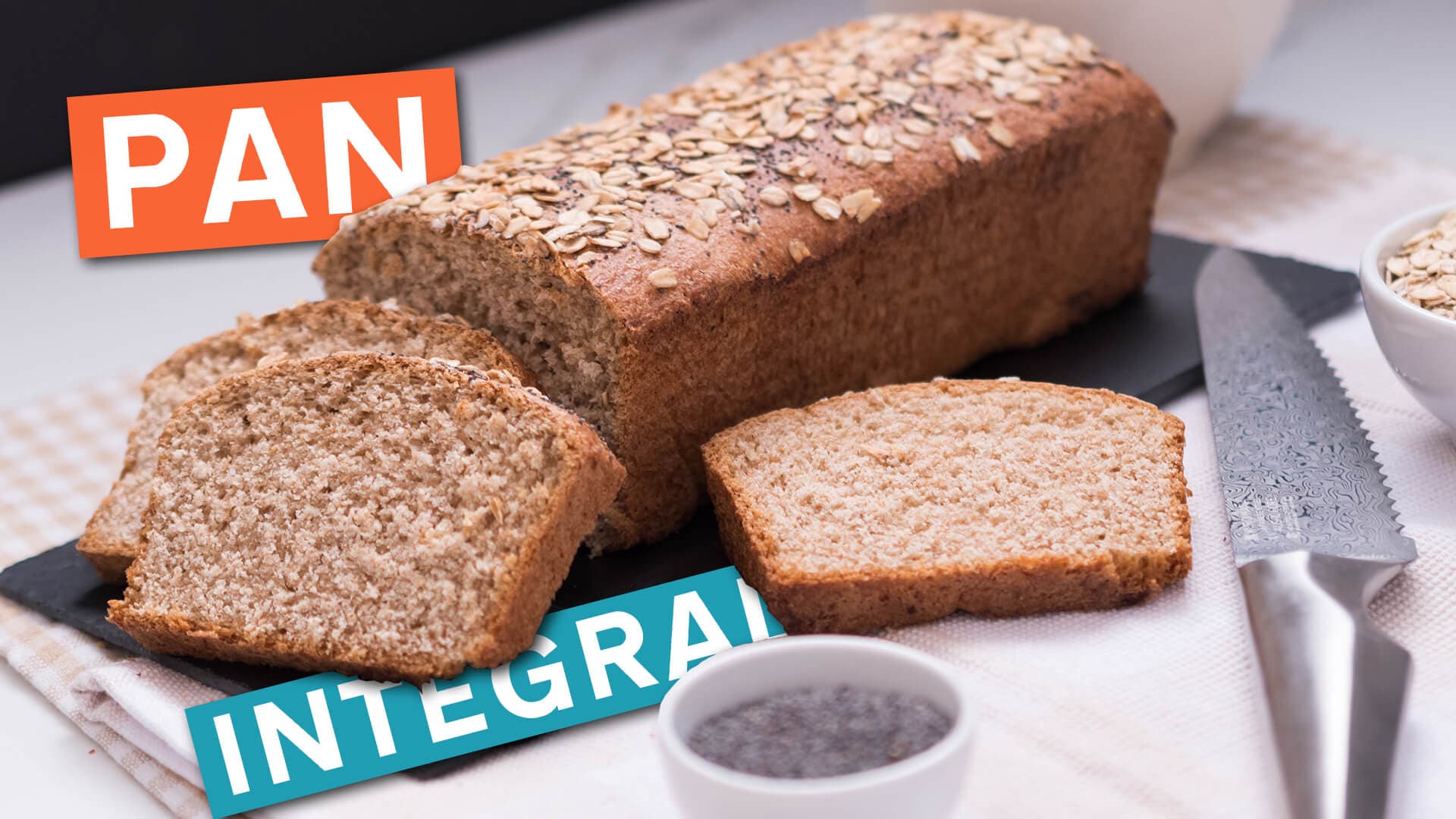 Como Hacer Pan Integral Facil y Rapido