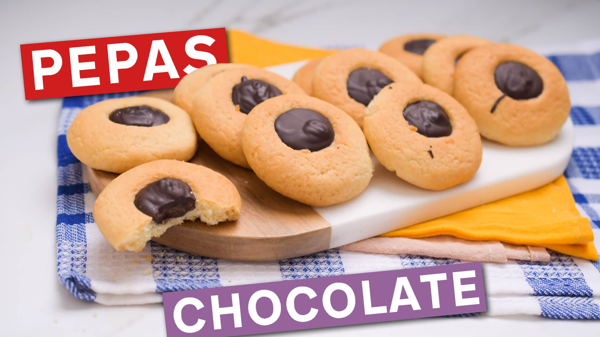How to Make Chocolate Thumbprint Cookies