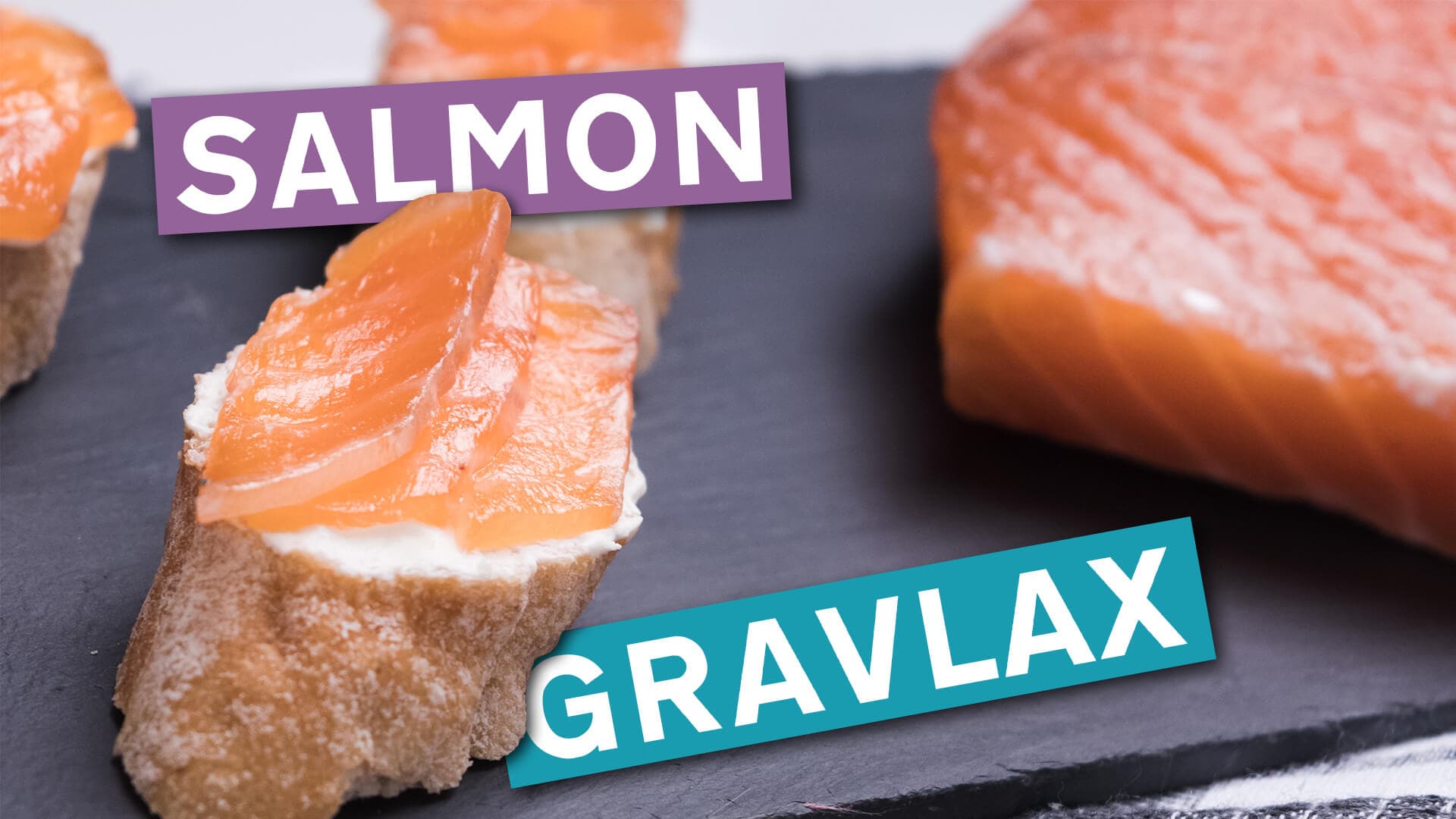 How to make gravlax cured salmon