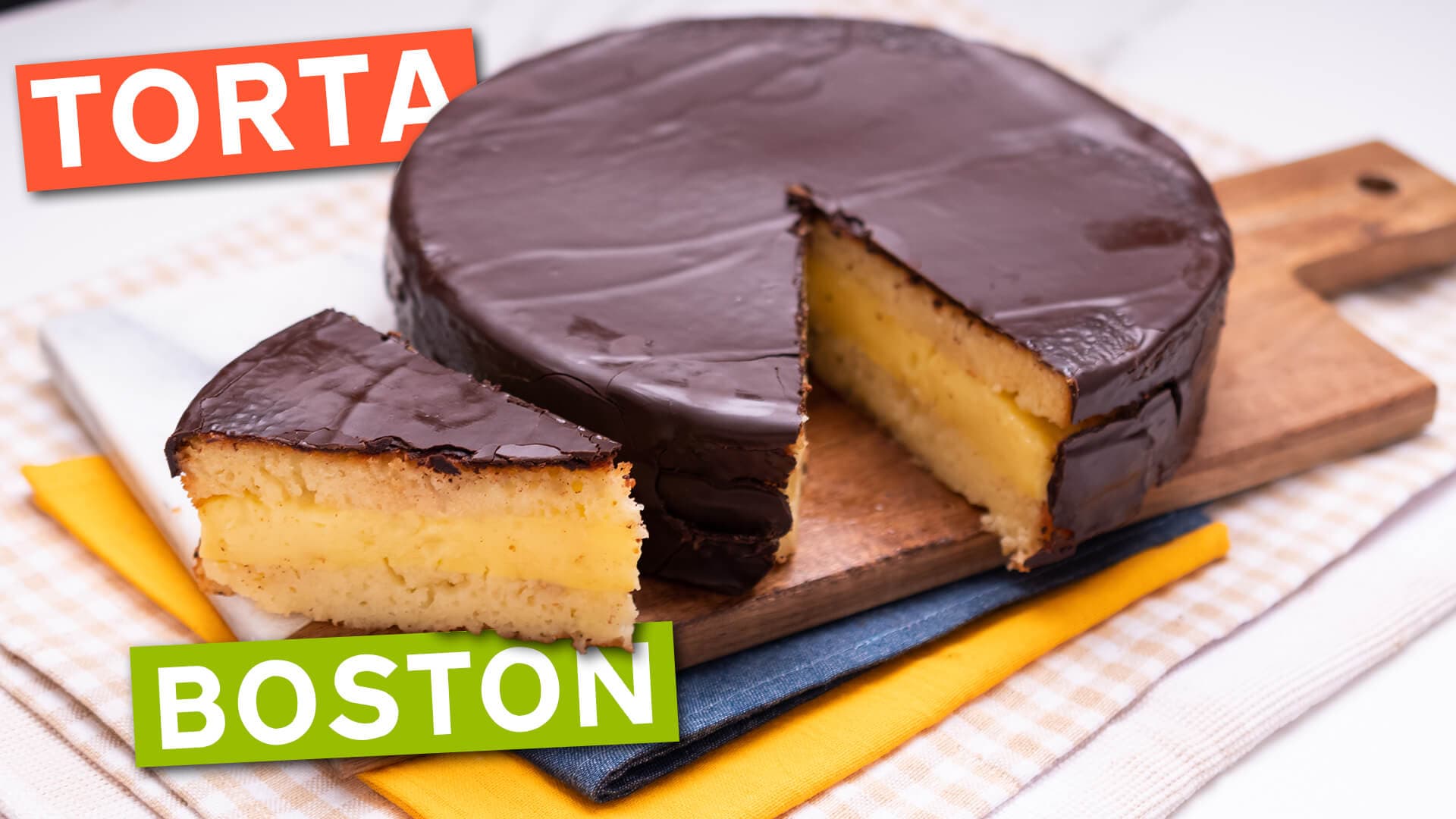 Como Hacer Torta Boston