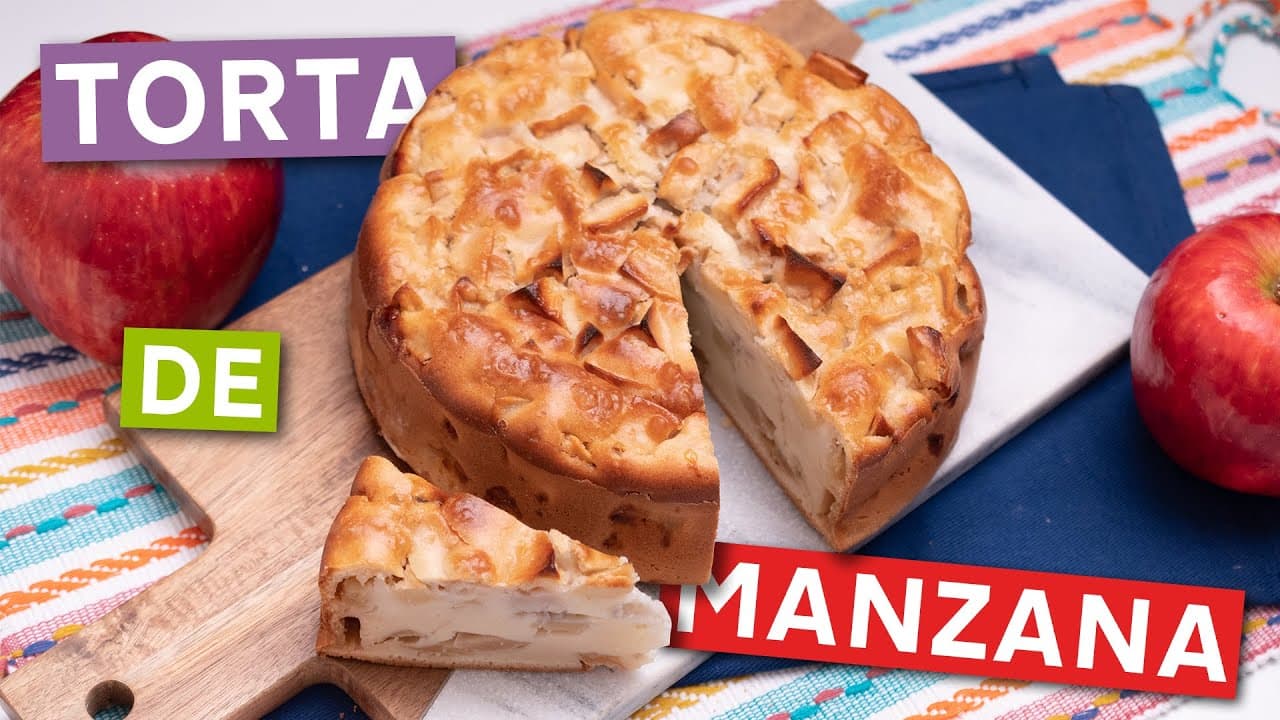 Como Hacer Torta de Manzana