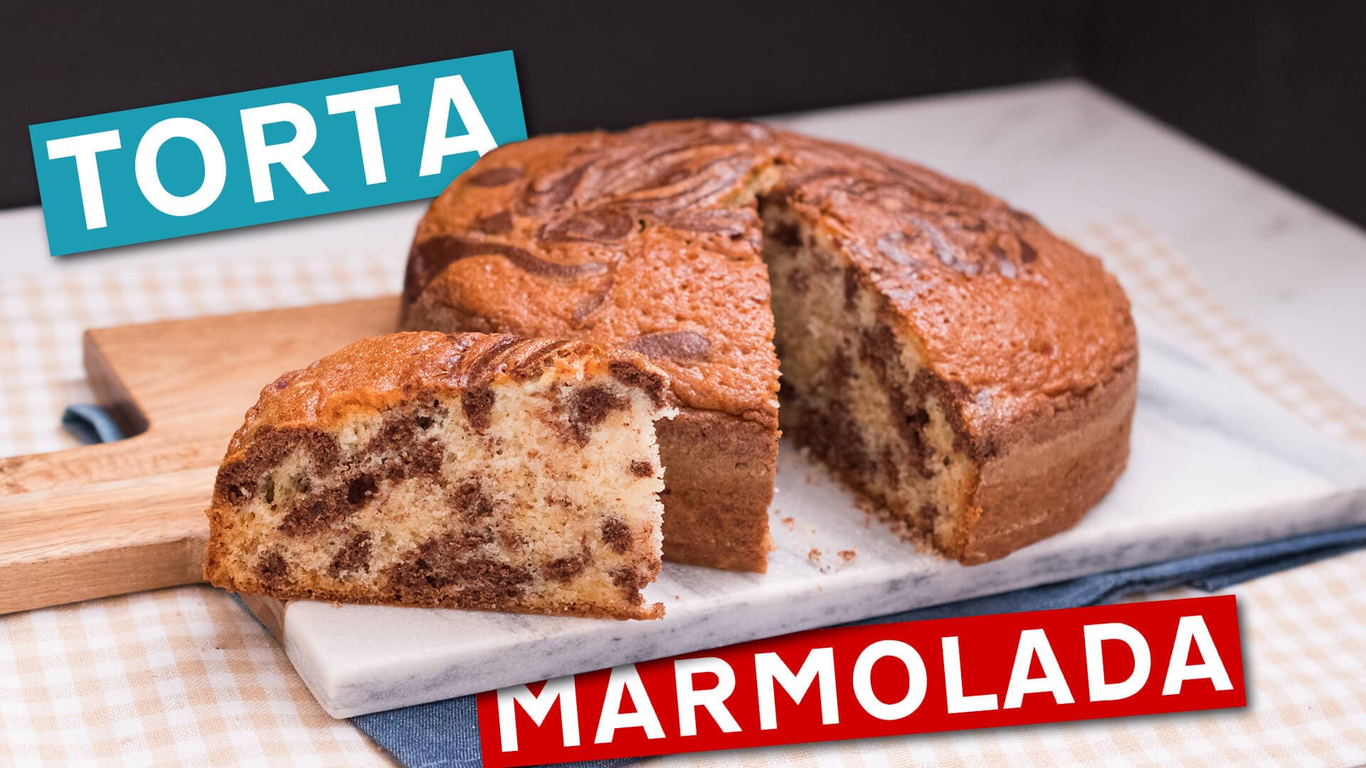 Como Hacer Torta Marmolada
