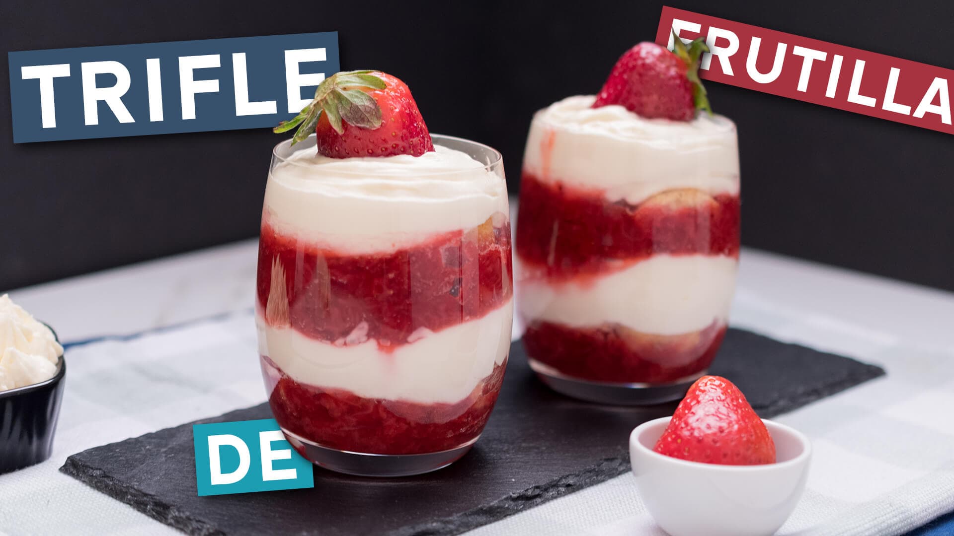 How to Make Strawberry Trifle