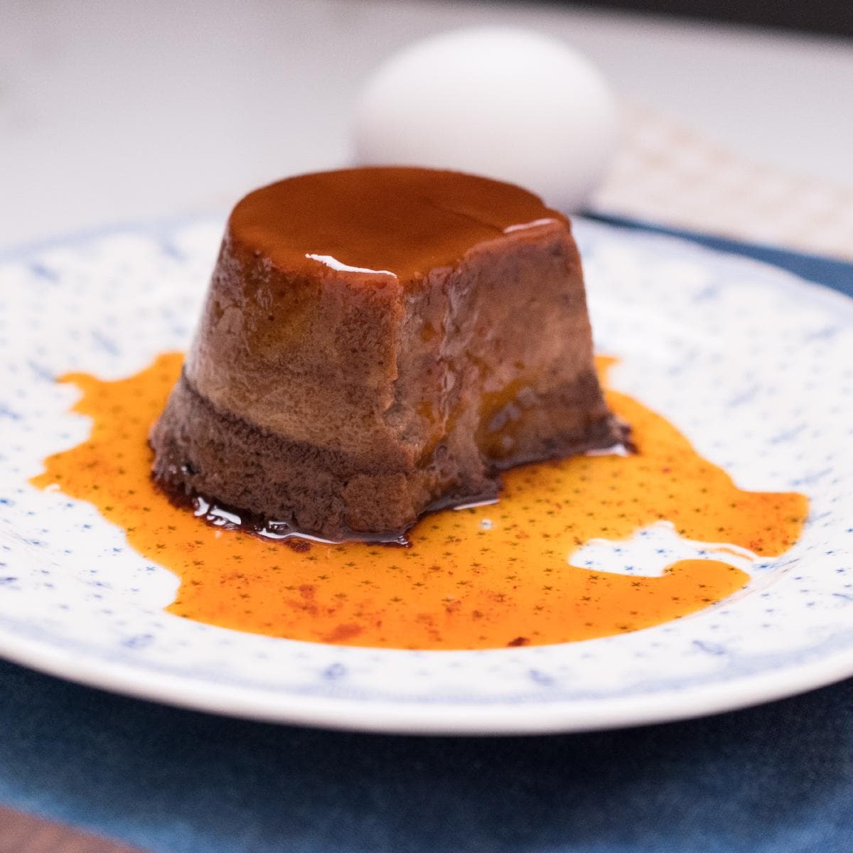 Flan de Chocolate