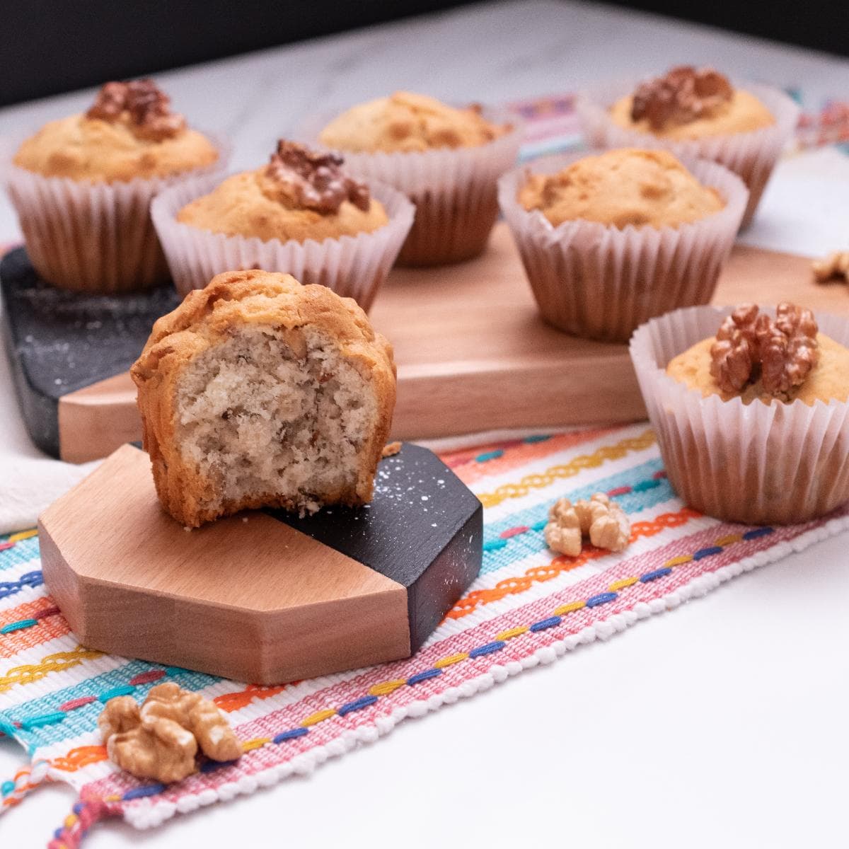 Muffins de Nueces