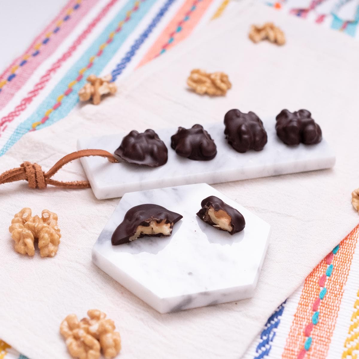 Nueces con Chocolate