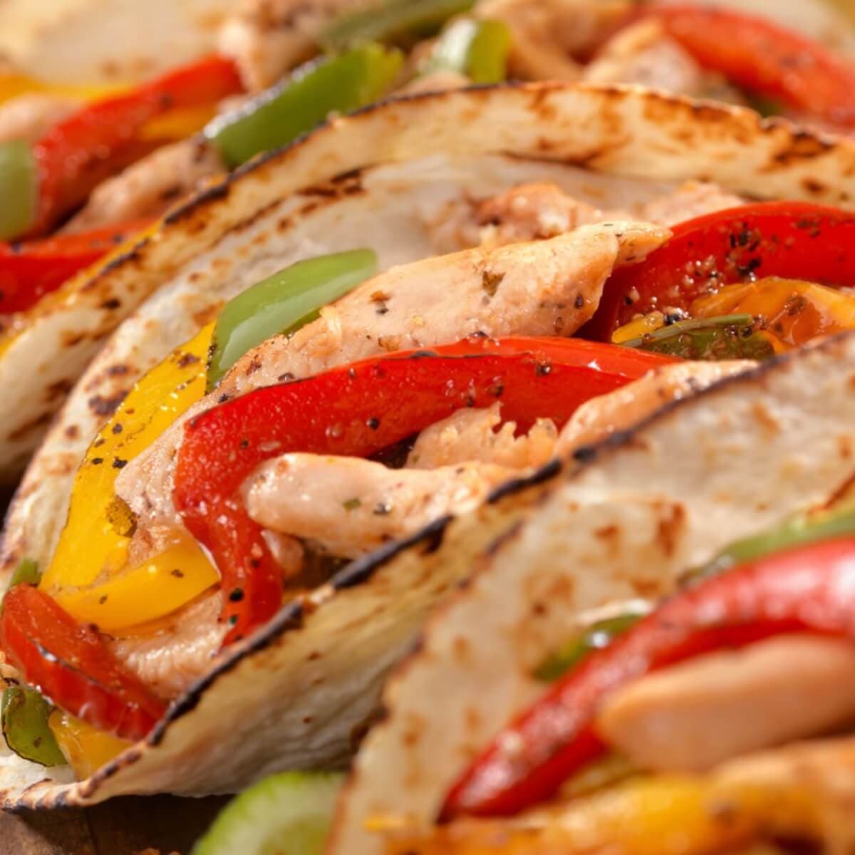 Tacos Mexicanos de Pollo