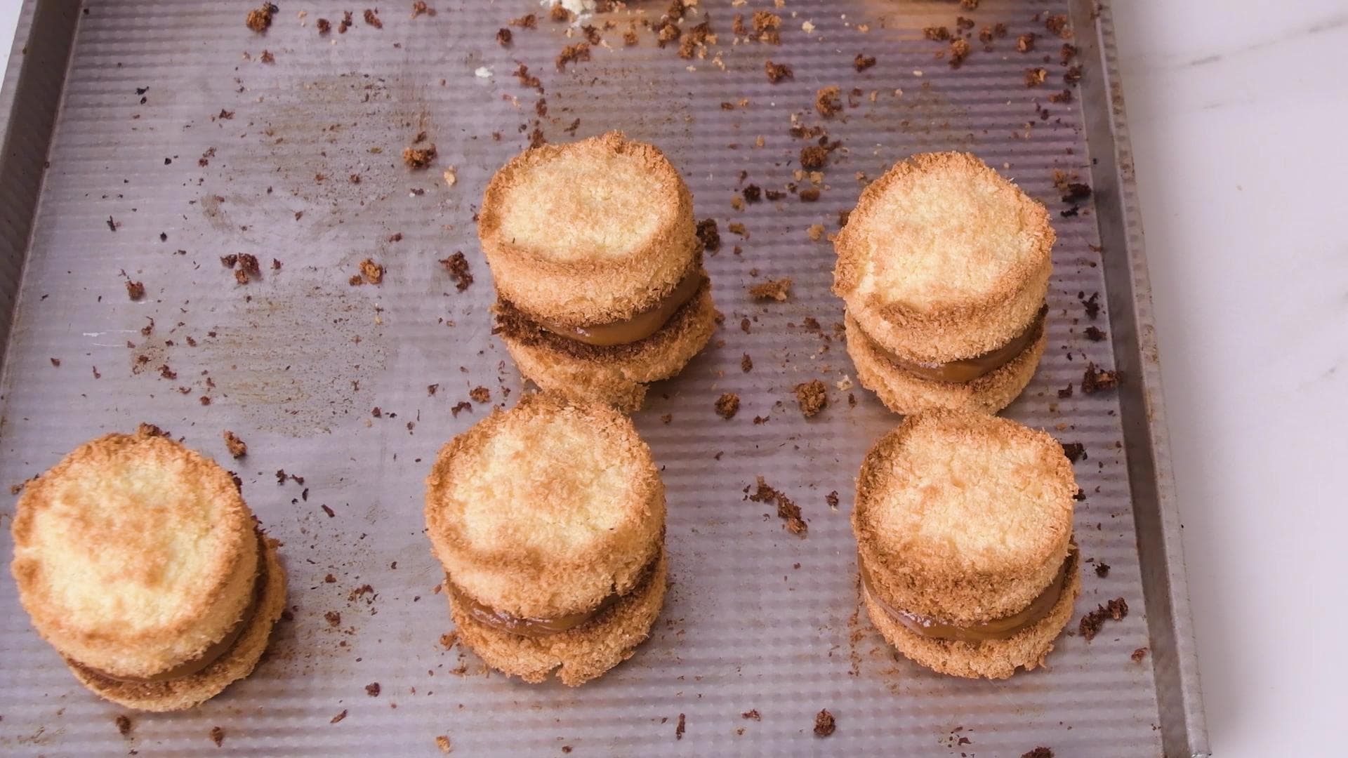 Alfajores de Coco — paso 4