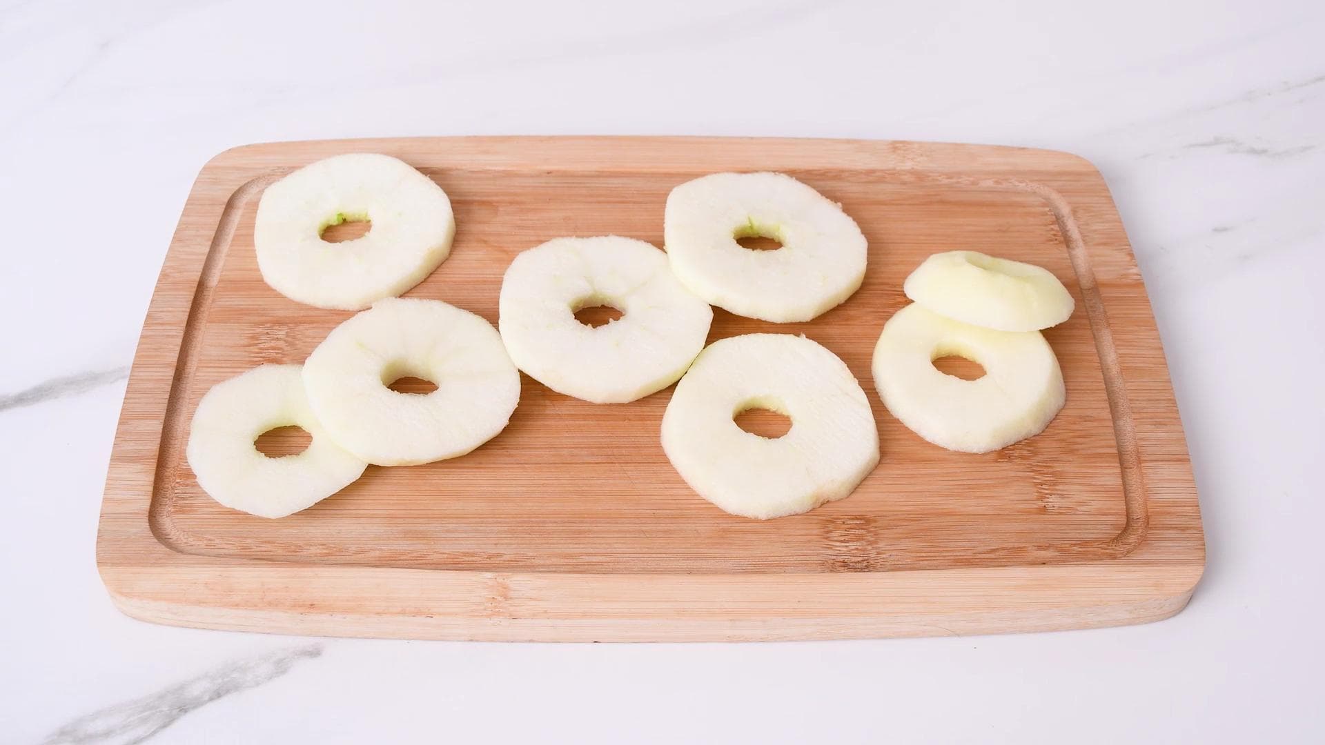 Aros de Manzana — paso 0