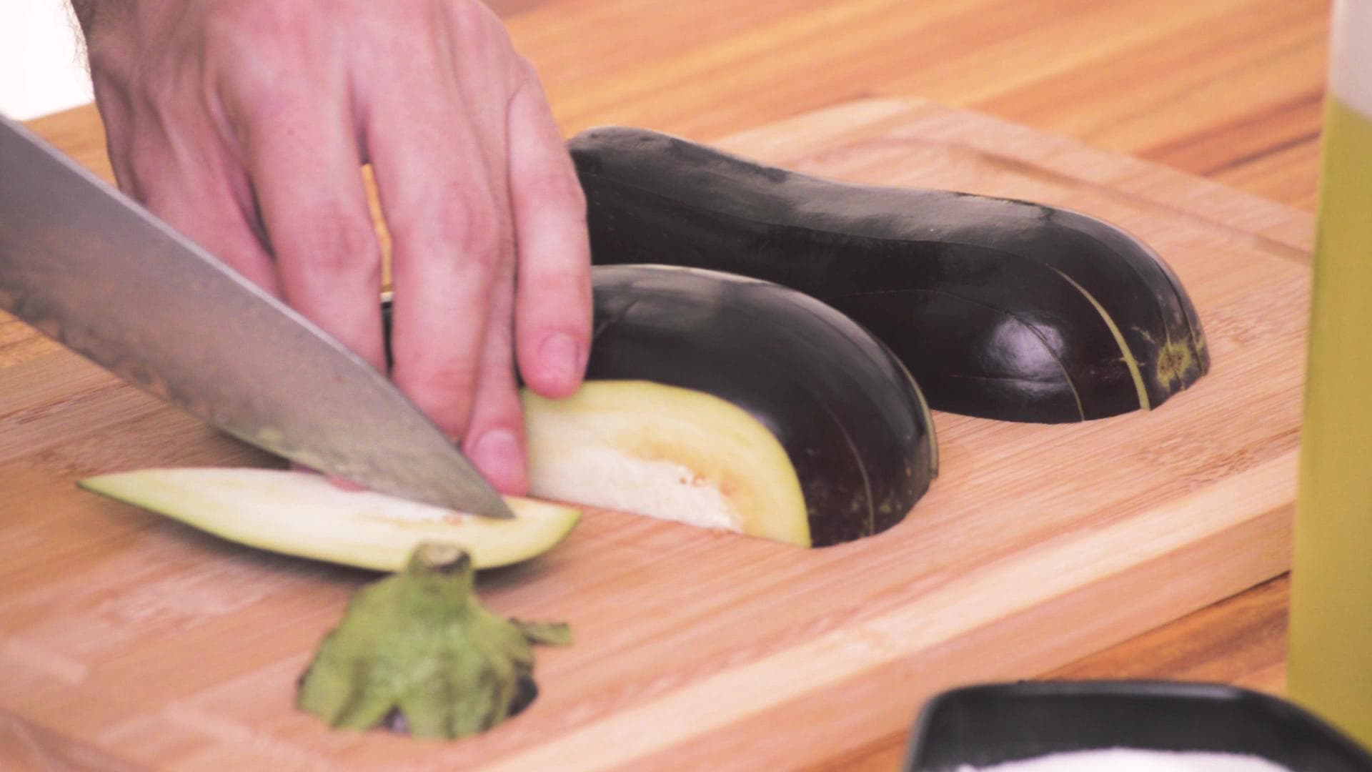 Berenjenas al Horno — paso 1