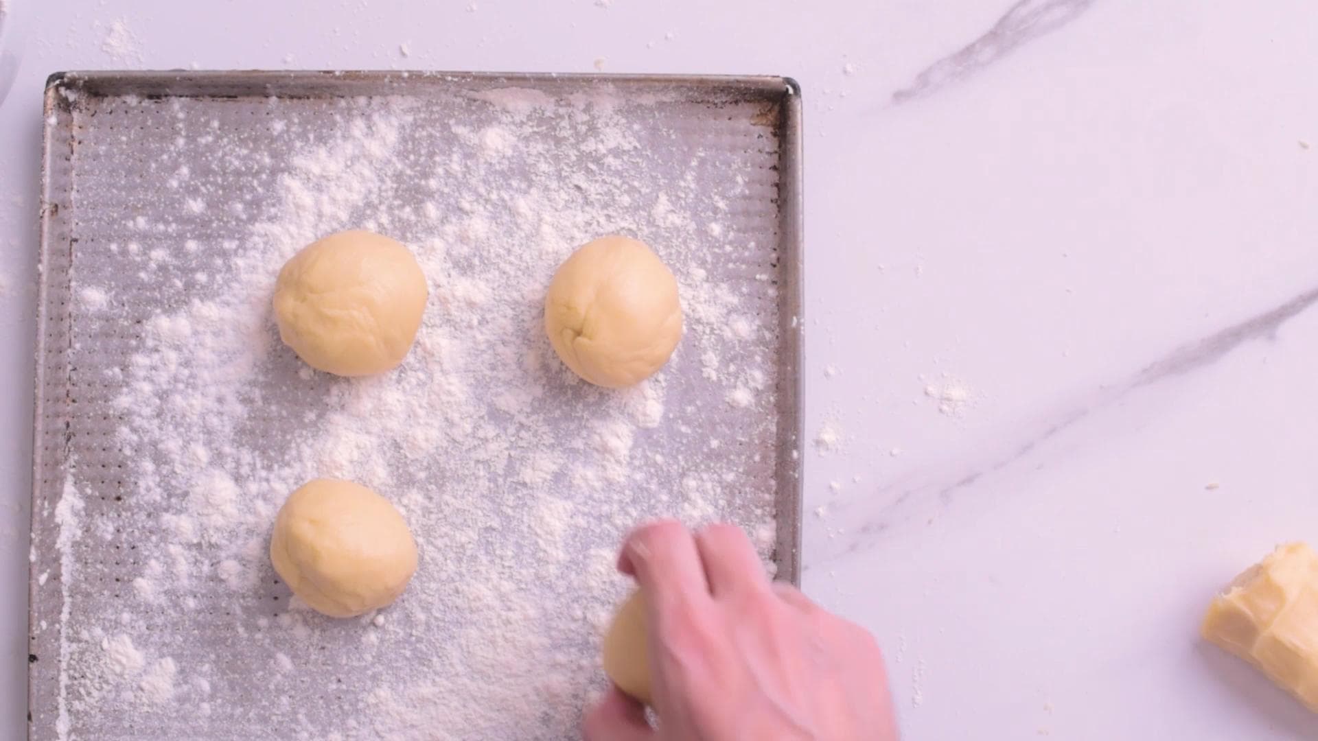 Bolas de Fraile — paso 4