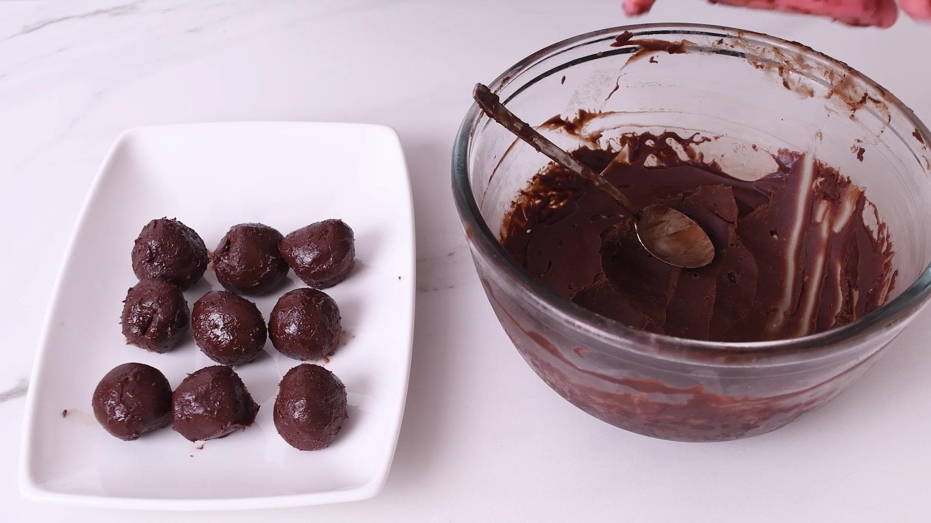 Bolitas de Nutella — paso 4