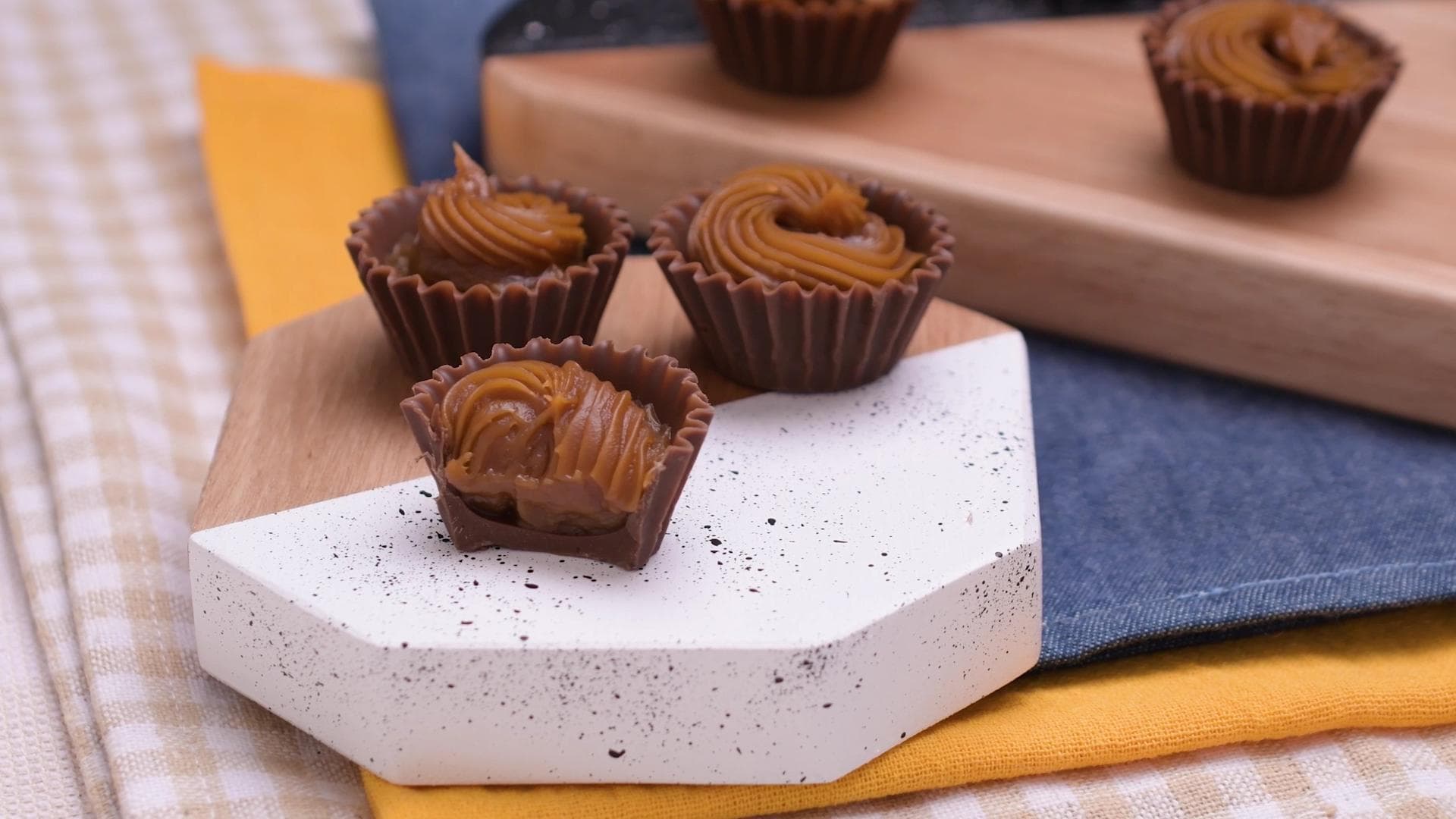 Bombones de Dulce de Leche — paso 2