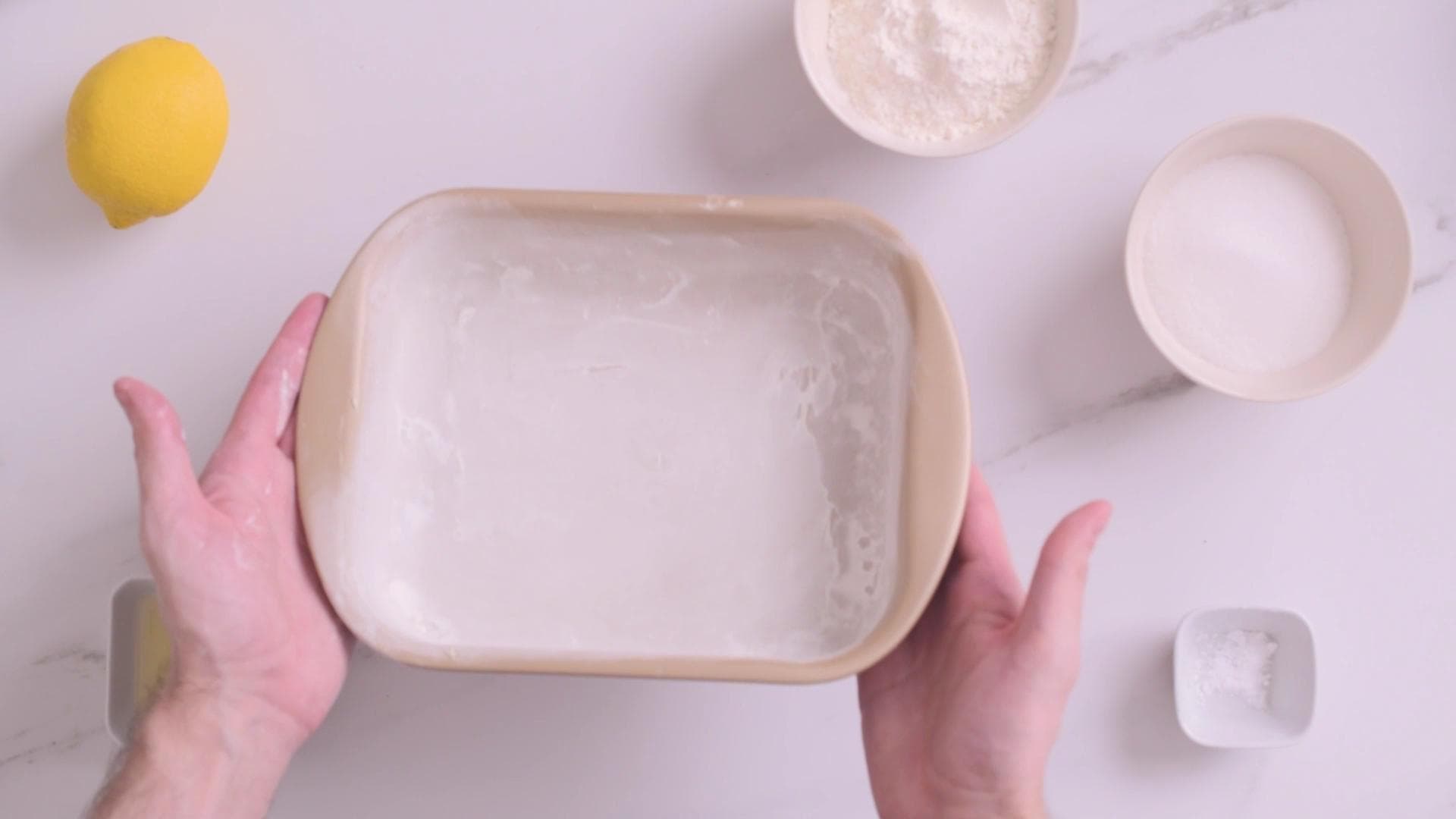 Brownies de Limon Receta — paso 0
