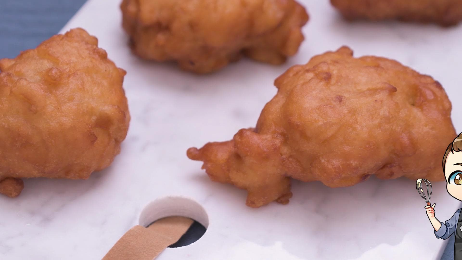 Buñuelos de Manzana — paso 5