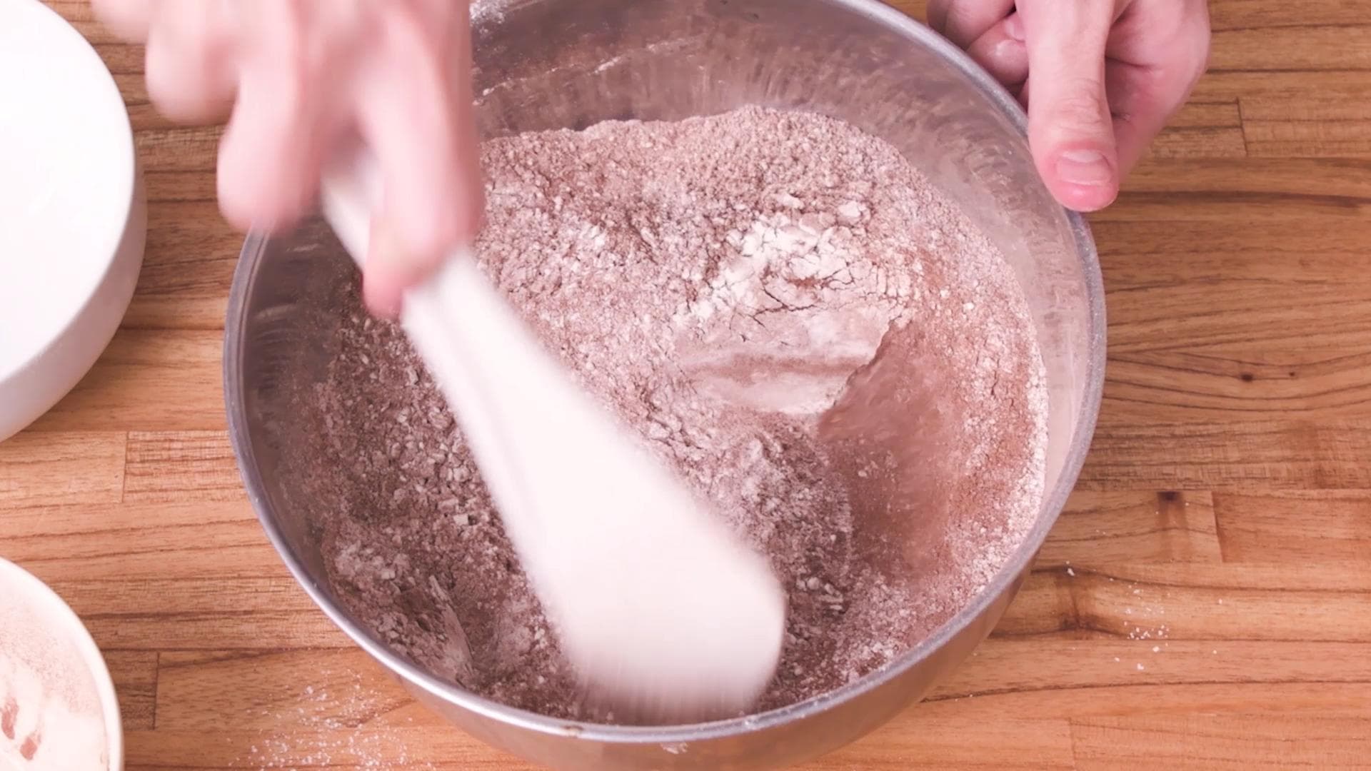 Budín de Super Chocolate — paso 1