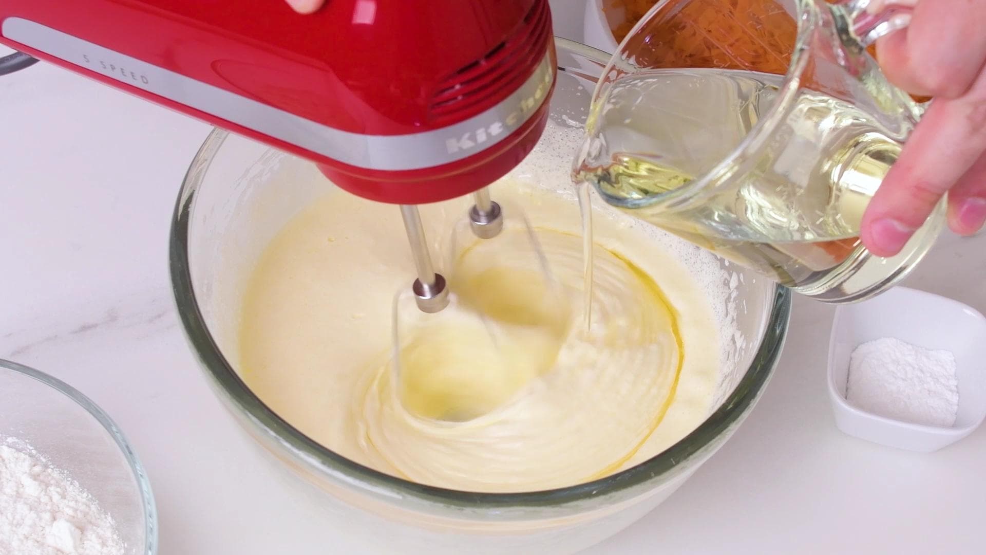 Carrot Loaf Cake — step 2