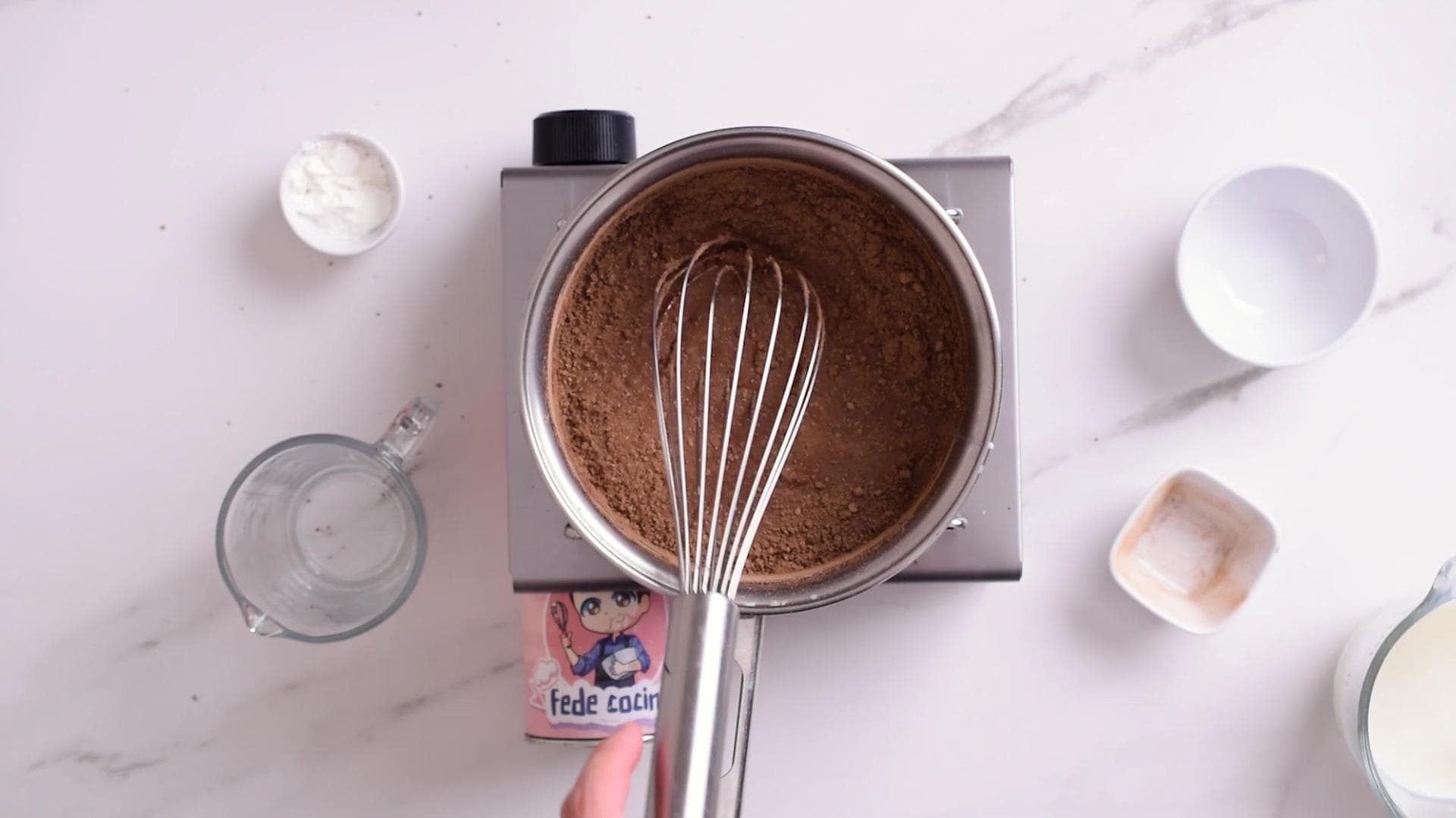 Chocolate Caliente — paso 2