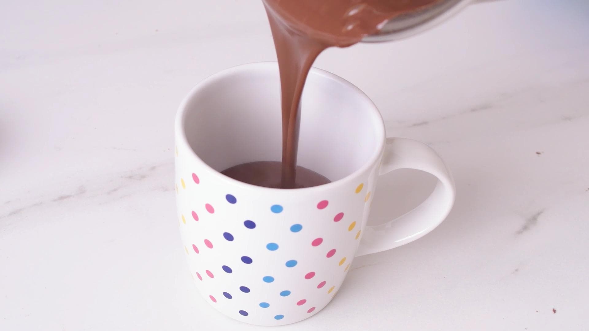 Chocolate Caliente — paso 4