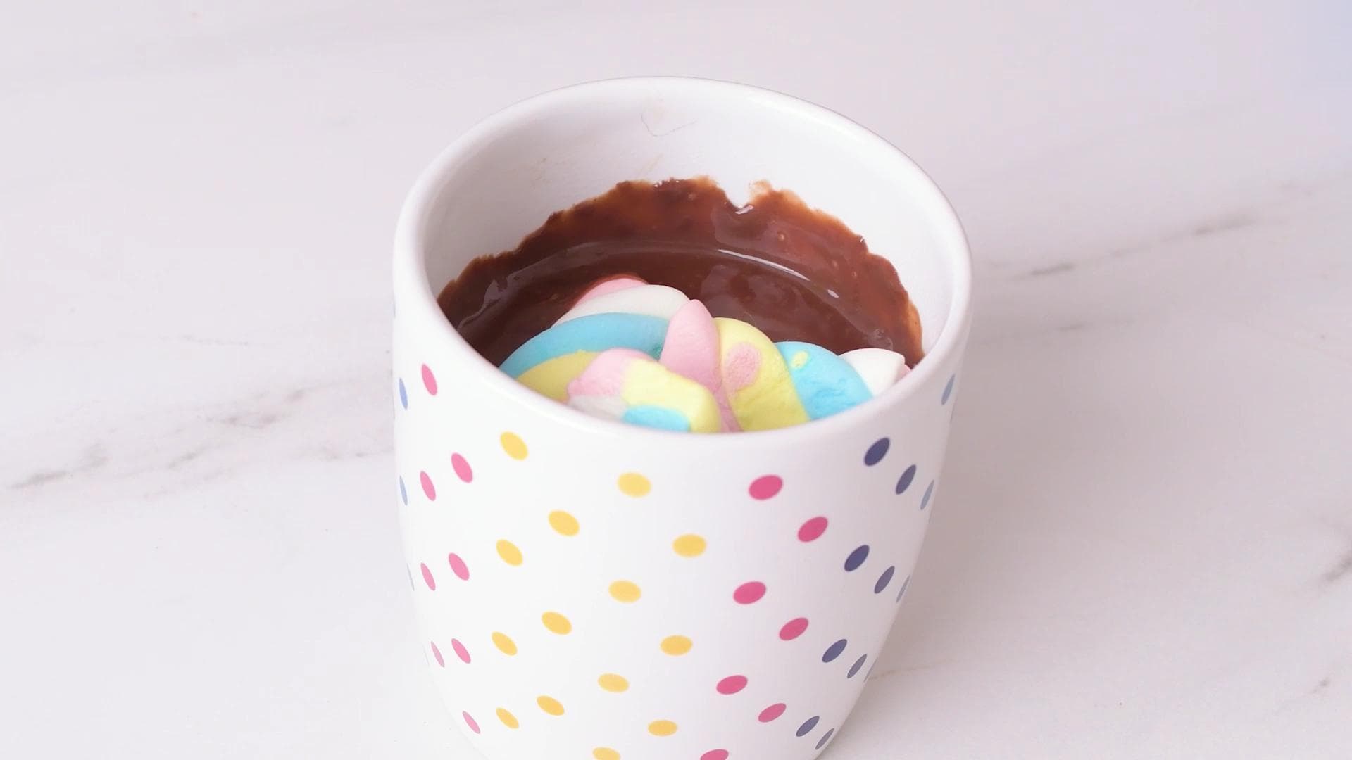 Chocolate Caliente — paso 5