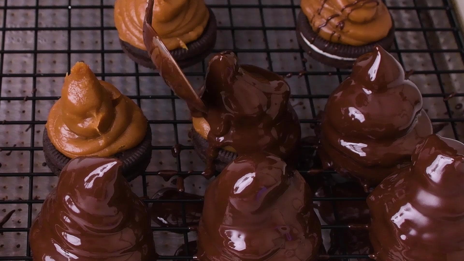Conitos Oreo de Dulce de Leche — paso 3