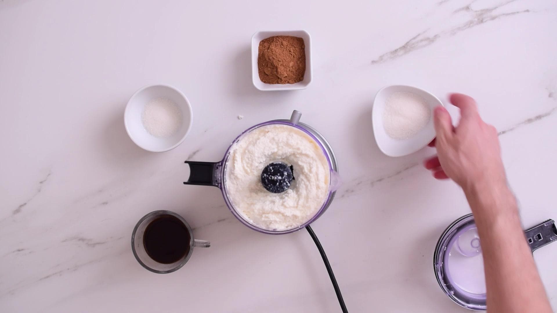 Crema de Ricotta — paso 0