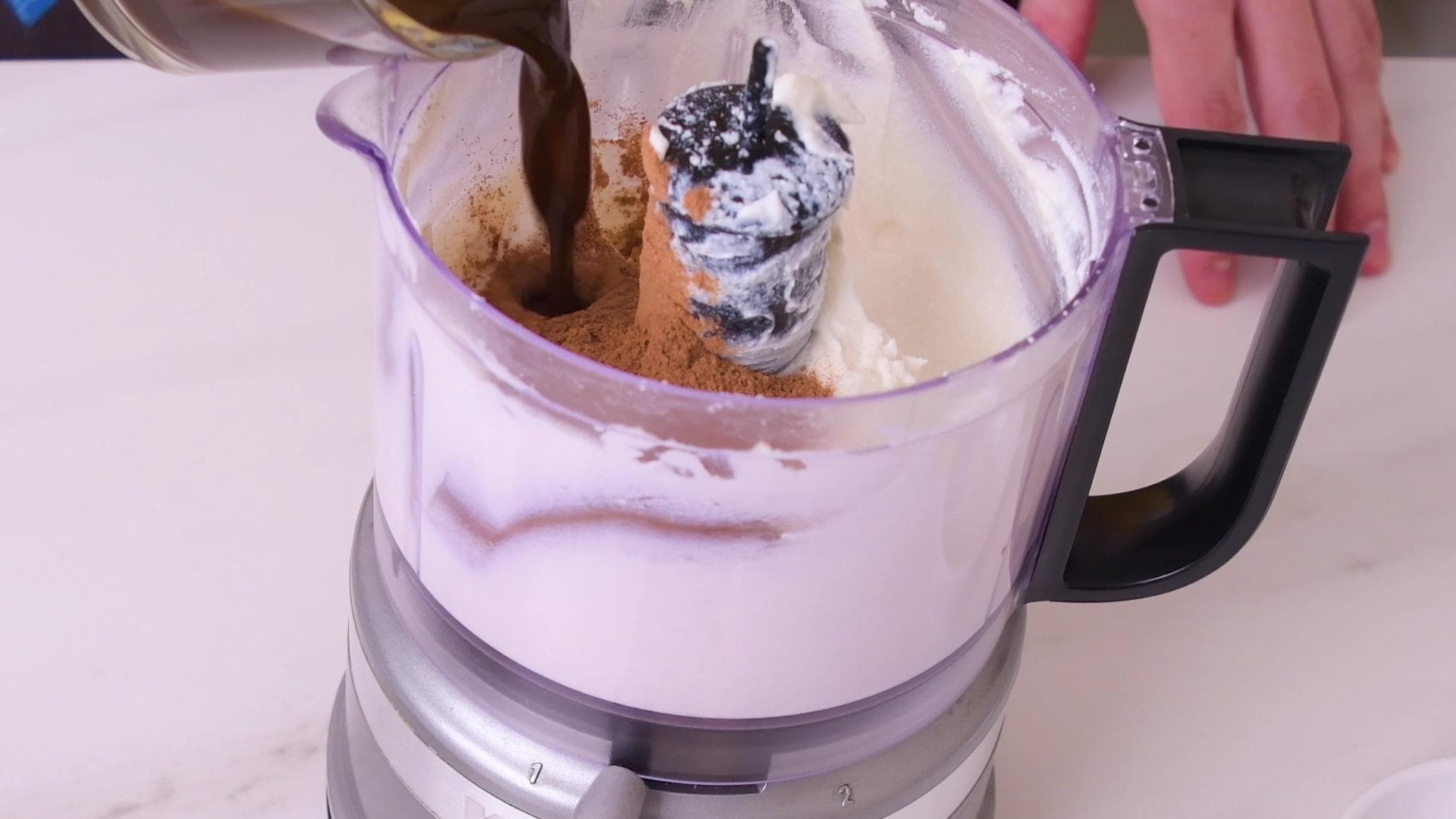 Crema de Ricotta — paso 1