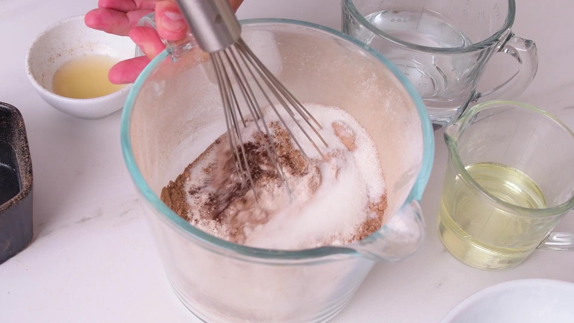 Cupcake de Super Chocolate — paso 1