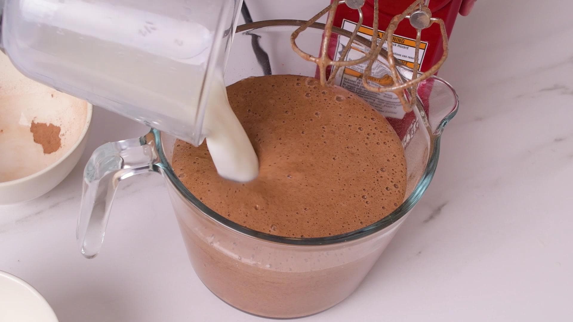 Chocolate Flan — step 2