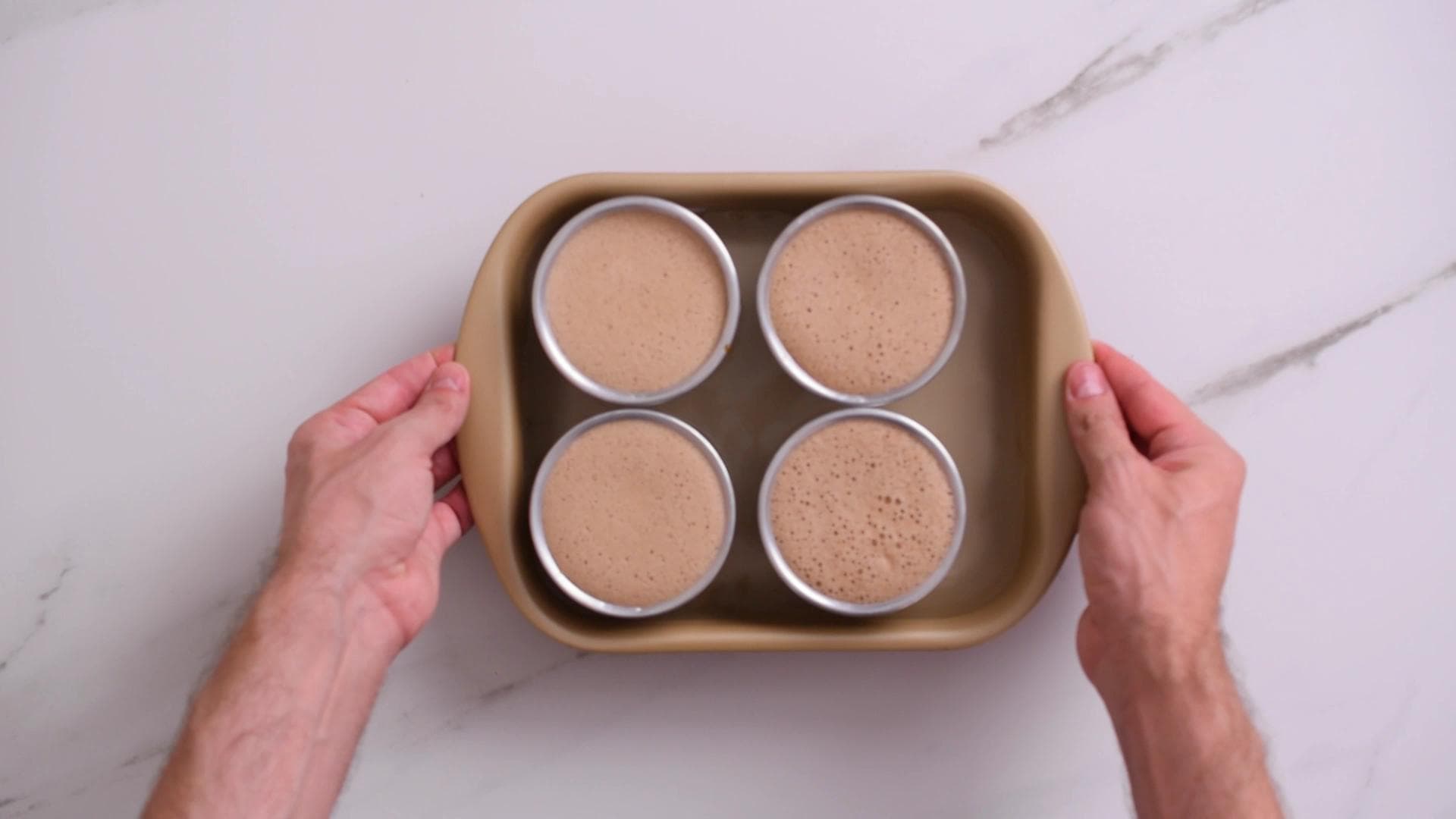 Chocolate Flan — step 3