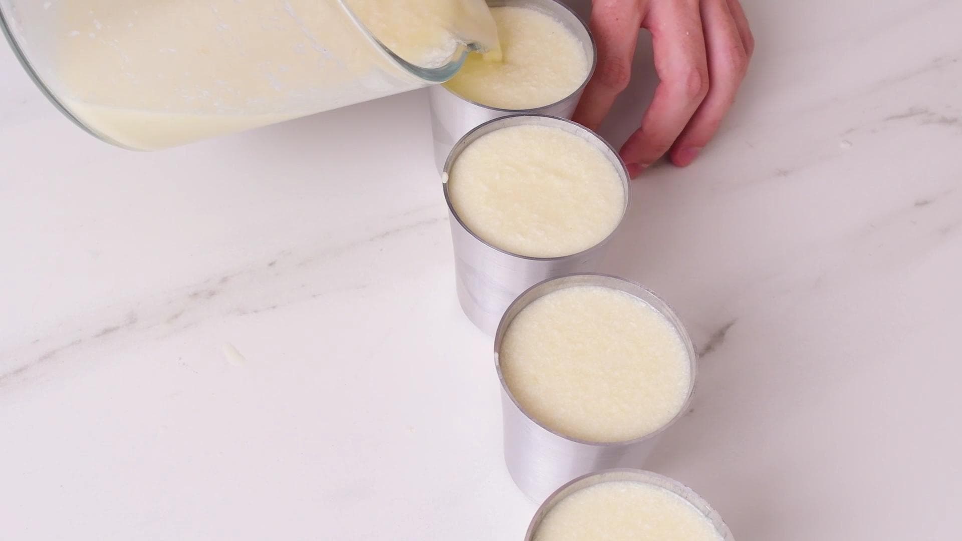 Flan de Coco — paso 1