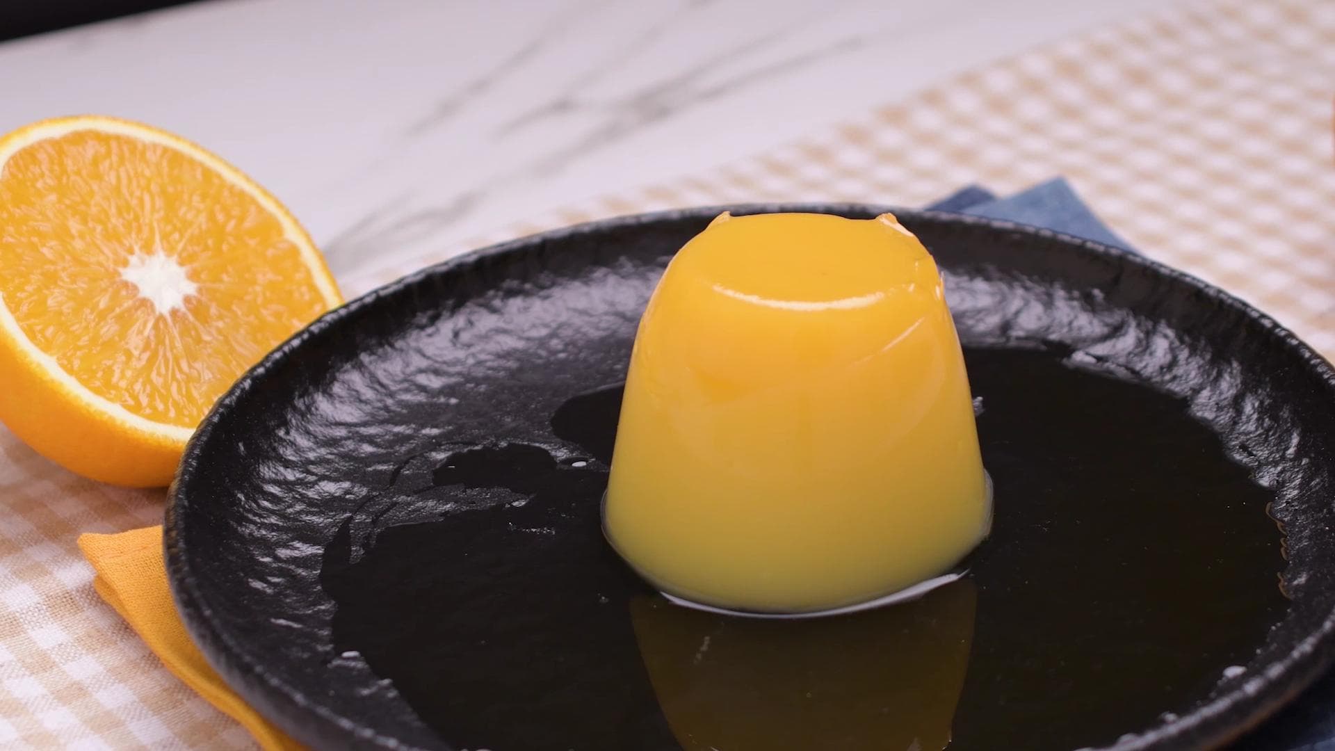 Flan de Naranja — paso 5