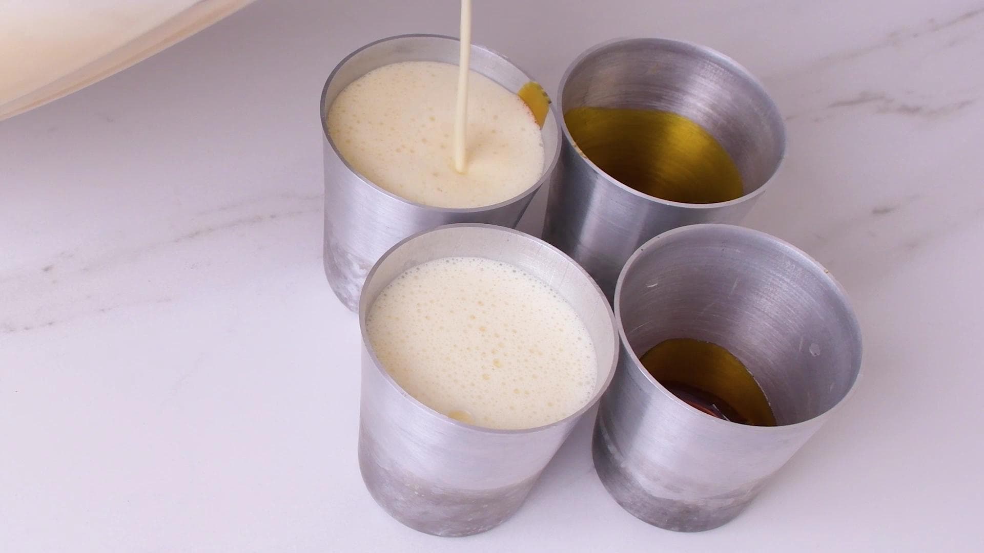 Flan de Nueces — paso 3