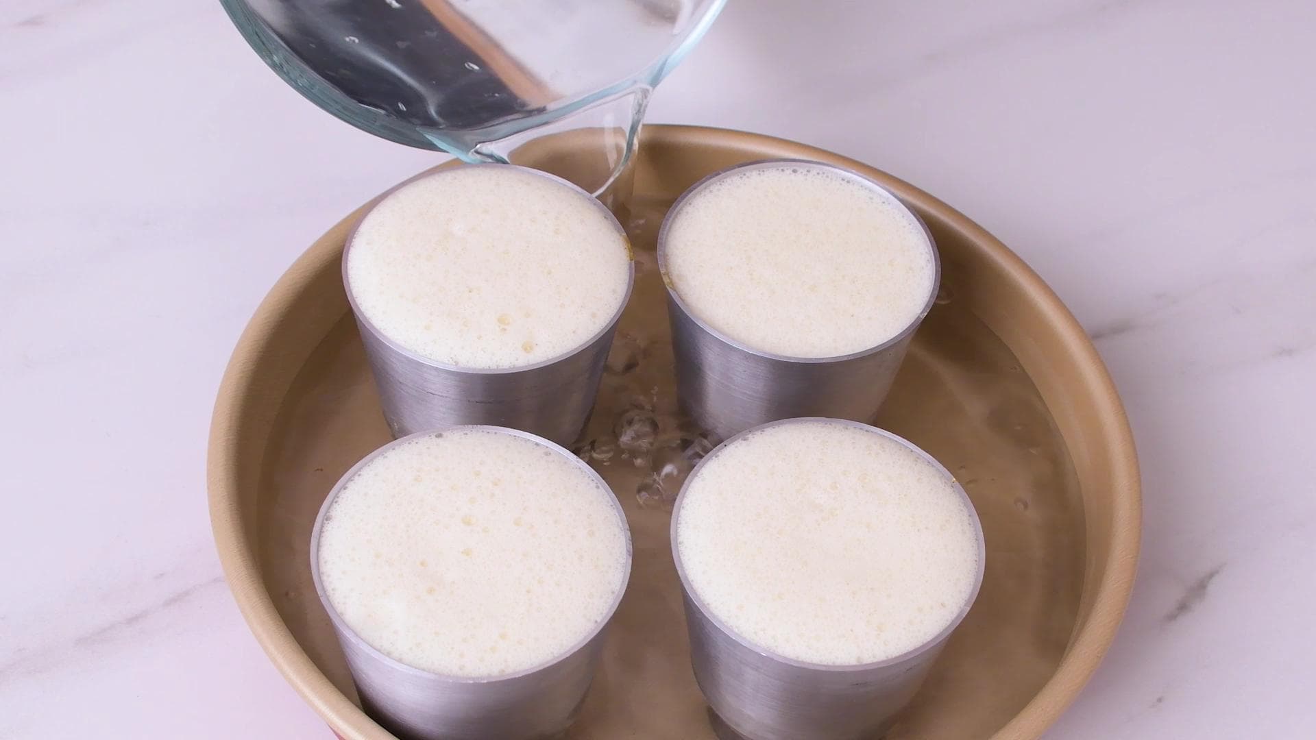 Flan de Nueces — paso 4
