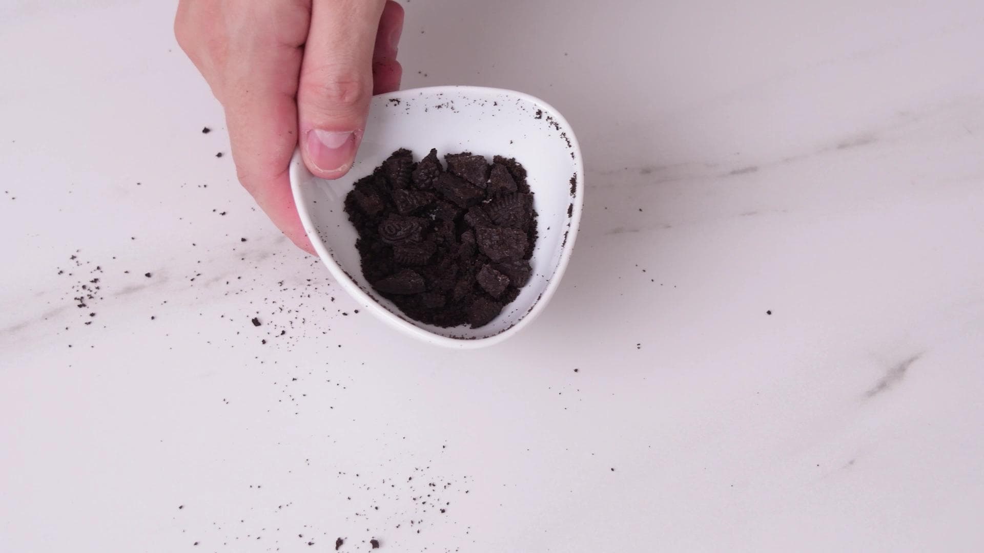 Frappe de Oreo — paso 0