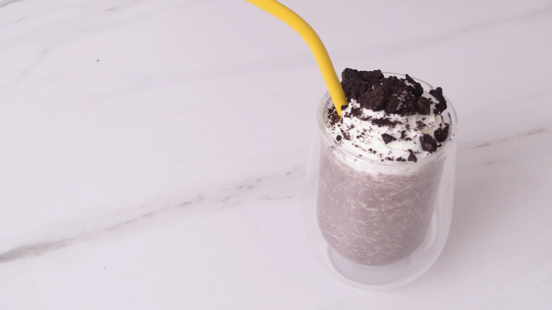 Frappe de Oreo — paso 2