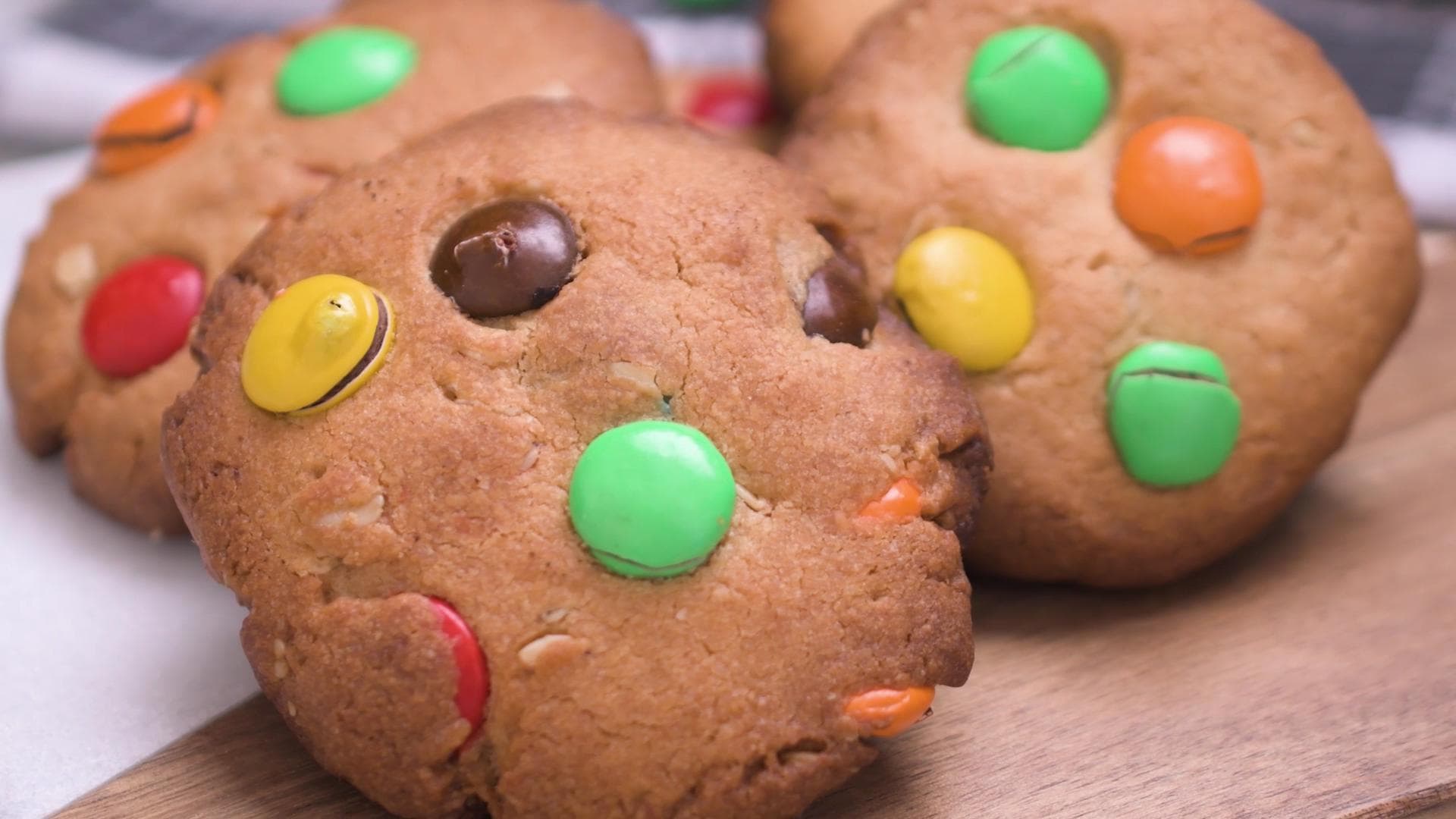 Galletas Arcoiris de Chips de Chocolate — paso 5