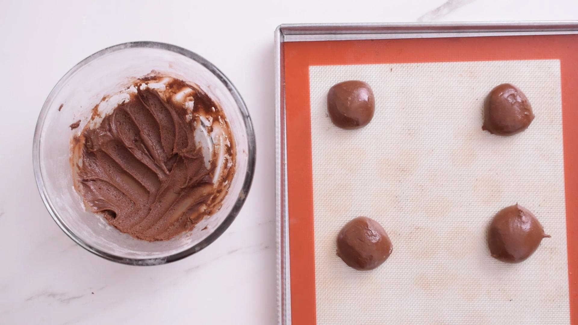 Galletas de Nutella — paso 2