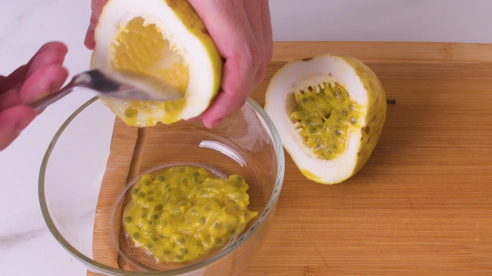 Jugo de Maracuyá — paso 0