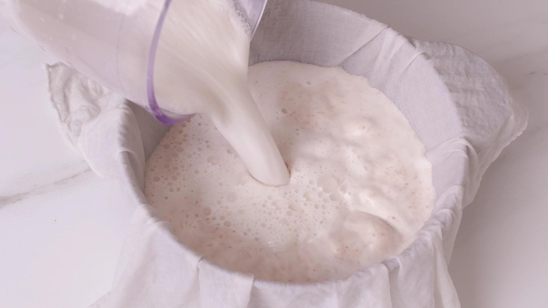 Leche de Almendra — paso 2